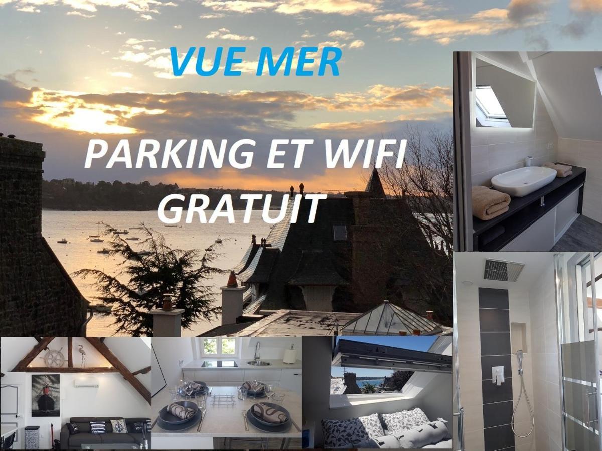 Logement Entier Saint Malo Vue Mer, Proche Ferry, Commerces Et Plage Solidor 50 M Exteriör bild