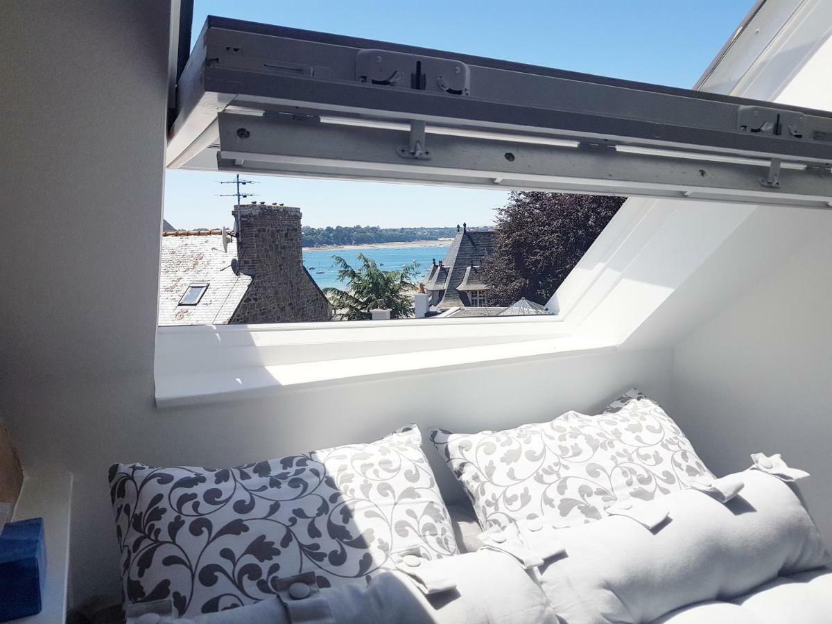 Logement Entier Saint Malo Vue Mer, Proche Ferry, Commerces Et Plage Solidor 50 M Exteriör bild